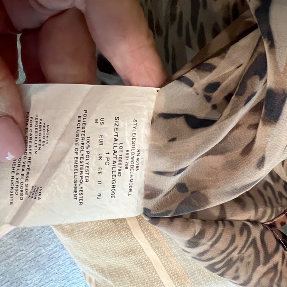 LIKE NEW, MIRACLESUIT EMBELLISHED COVER UP - Picture 8 of 9